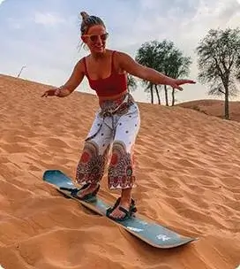 Desert Sandboarding